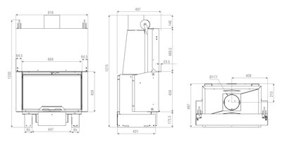 Axis Sudamik KW0080SF 80 Simple Face Moodud