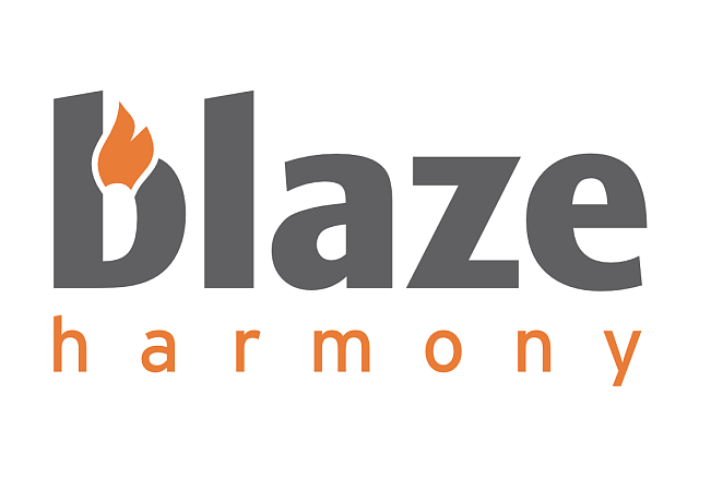 Blaze Harmony Kaminad logo