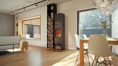 Blaze Kamin Element BE Q+_V+ 4S 07 Anthracite inter 1