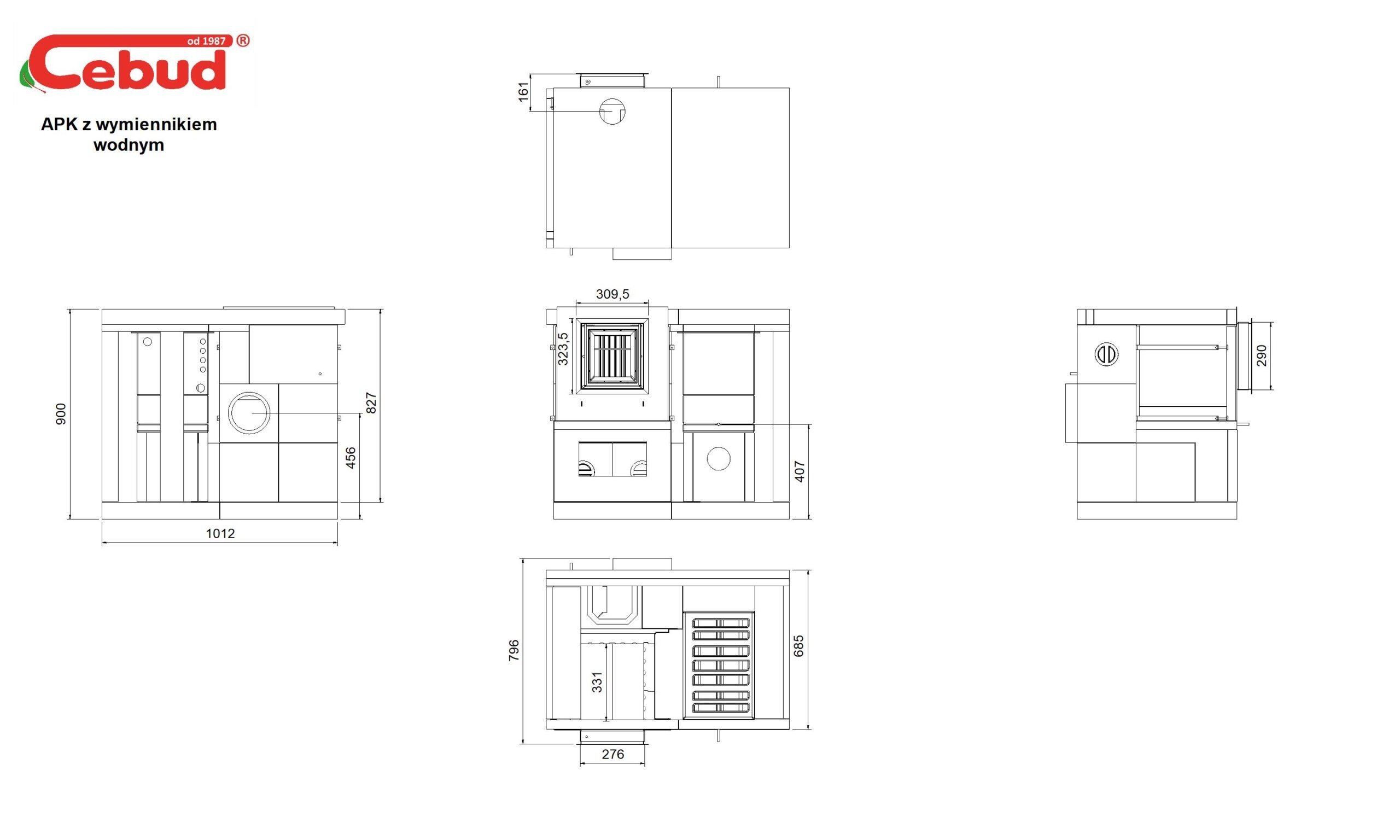 Cebud APK Pliit Veevahetiga Mõõdud