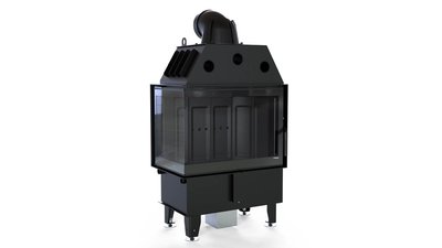 Defro Home Kaminasüdamik Intra SM BL must sisu