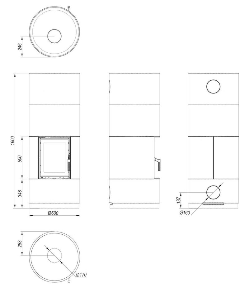 Defro Moodulkamin VIS TRIG XSM 9 A Compact Moodud