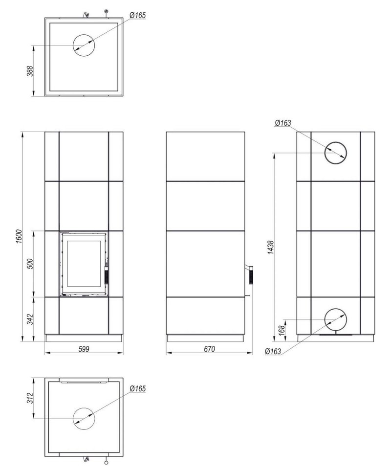 Defro Moodulkamin VIS XSM 9 A Compact Moodud