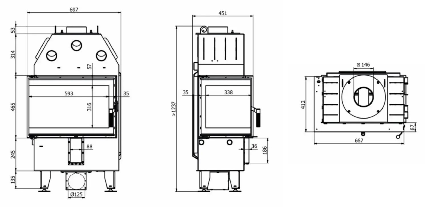 Defro Sudamik Intra S BL Mini Opti Moodud