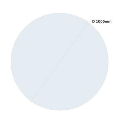 Kaminaesine Kaitseklaas 1000Dx6 Kirgas mm