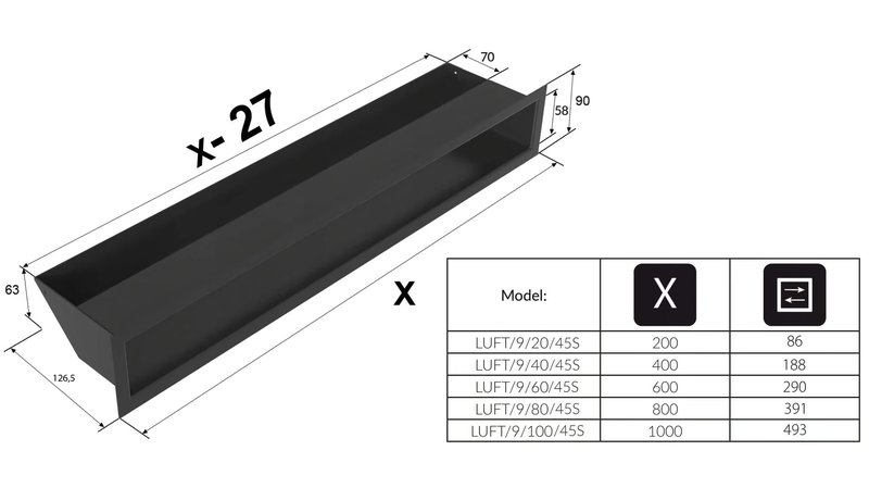Kratki Ohurest LUFT 9_x_45s Moodud