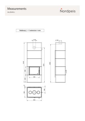 Nordpeis Ahjud Salzburg L Moodud +1 mm