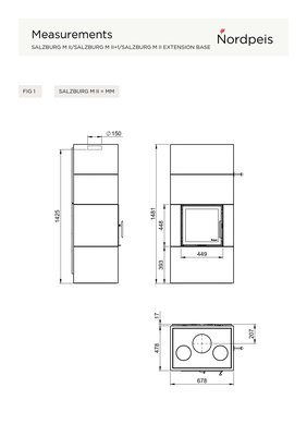 Nordpeis Ahjud Salzburg M II Moodud M mm