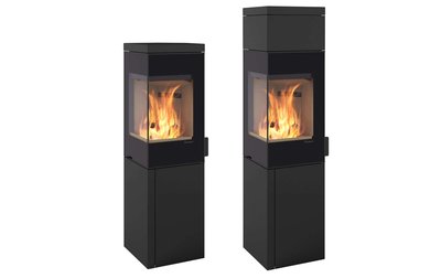 Nordpeis Kamin Quadro 3 Exclusive ja High Top