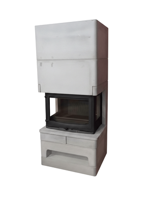 Nordpeis kamin BRUSSEL ja sudamik Invicta Selenic 3klaasiga AI