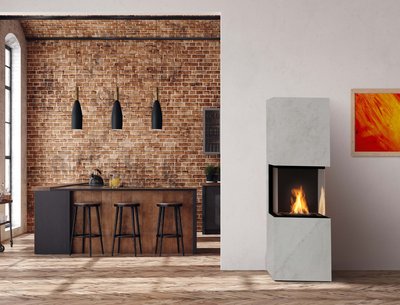 Planika Biokamin Rock Kreta inter