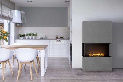 Planika Biokamin Stone Gris inter