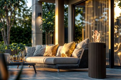 Planika gaasikamin Bino Jet Black inter