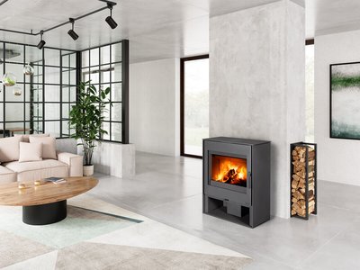 Romotop Kamin ALEDO Metall inter