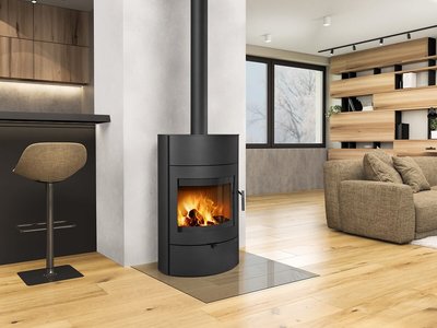 Romotop Kamin Burgos 03 Metall inter