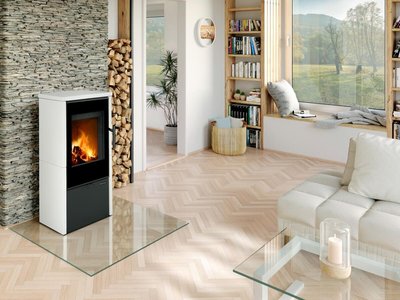 Romotop Kamin Laredo F 10 keraamika inter