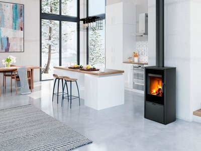 Romotop Kamin Laredo F 30 metall inter