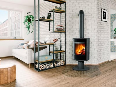 Romotop Kamin Laredo T 30 metall inter