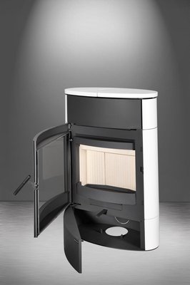 Romotop Kamin NAVIA G H Keraamika salv detail 1