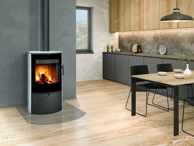 Romotop Kamin Ovalis G 20 kivi inter