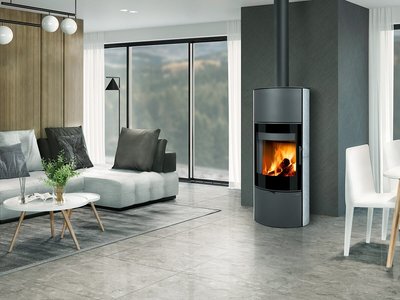 Romotop Kamin Ovalis G H 20 kivi inter