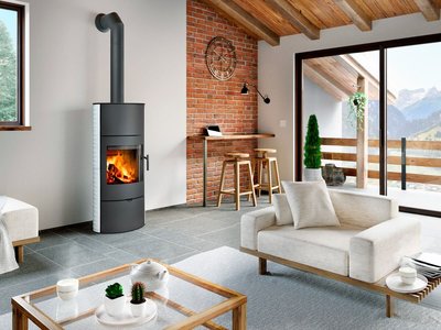 Romotop Kamin Ovalis H 11 keraamika relj inter