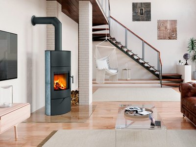 Romotop Kamin Ovalis H 20 kivi inter