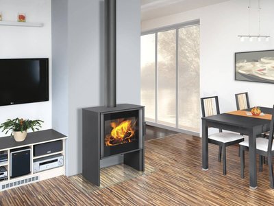 Romotop Kamin Riano G 30 metall inter