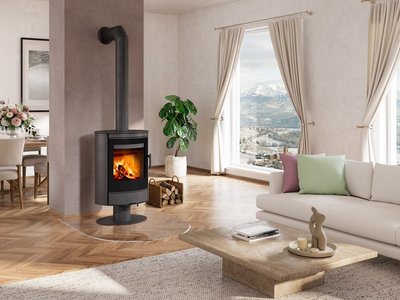 Romotop kamin Stromboli G T 30 metall inter 1