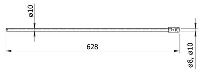 Siibrinupu varras painduv pikendus SZKZ-REG-PW600 mm.JPG