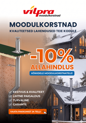 Vilpra Moodulkorstnad -10 Sooduspakkumine