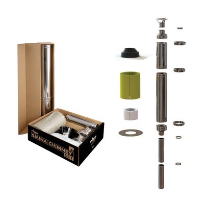 Vilpra Sauna Sauna Korstnad komplekt RV