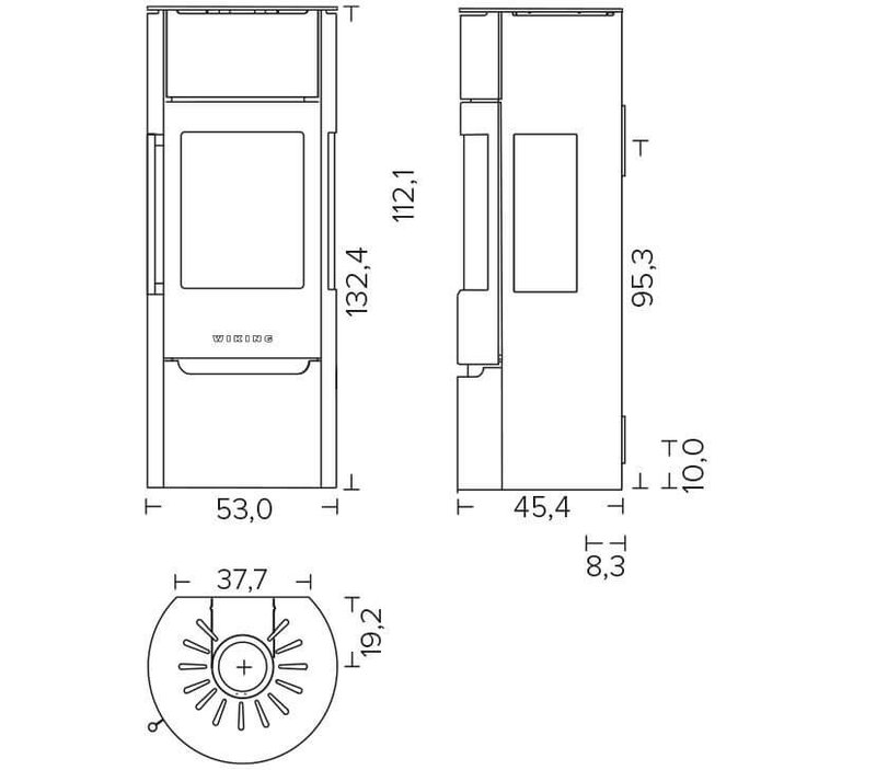 WIKING Kamin Luma 5 mm