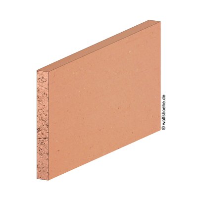 Wolf Samottplaat Sile 500x250x30mm HBO_303282